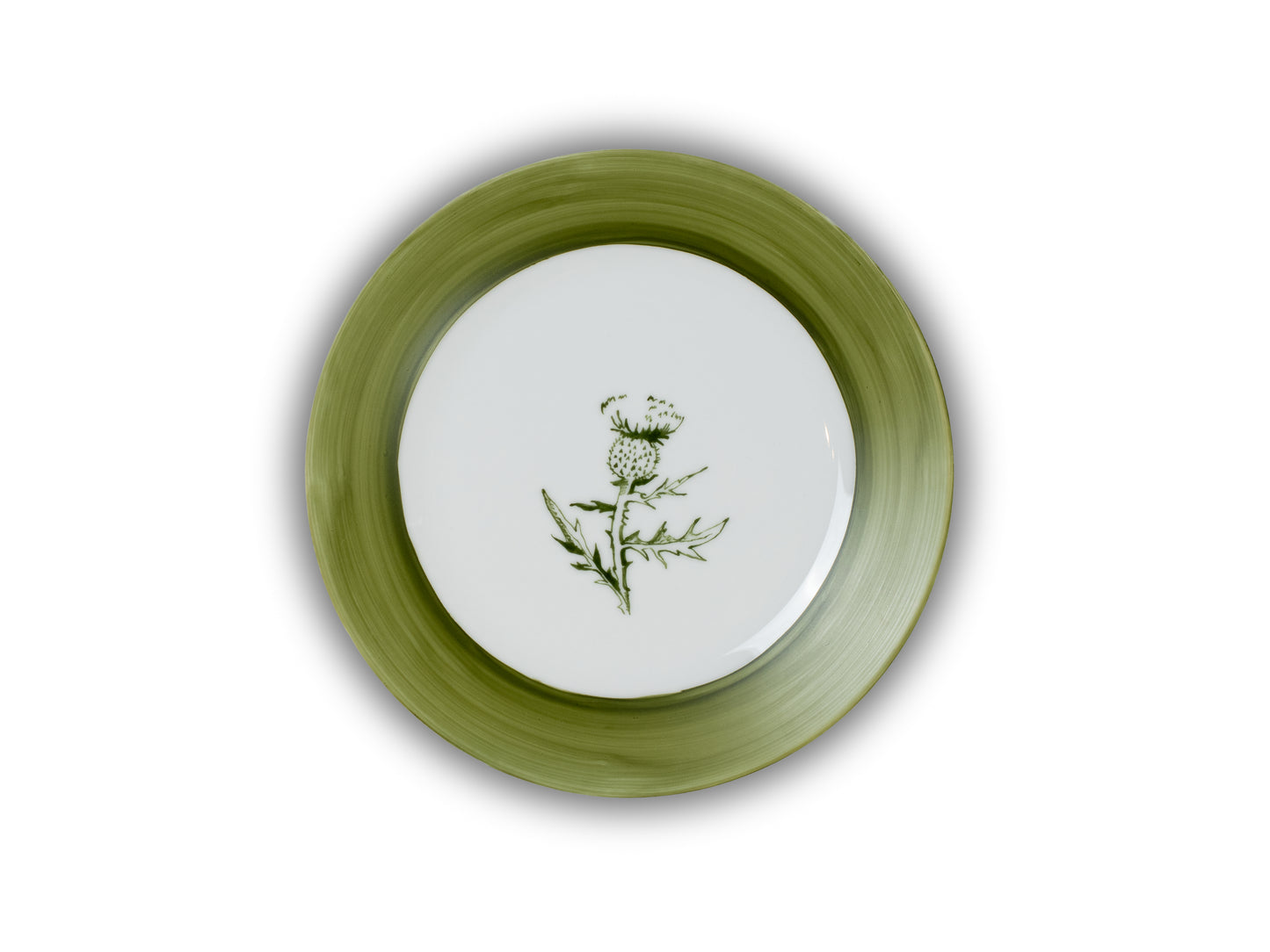 PLATOS POSTRE FLORA (SET X6)