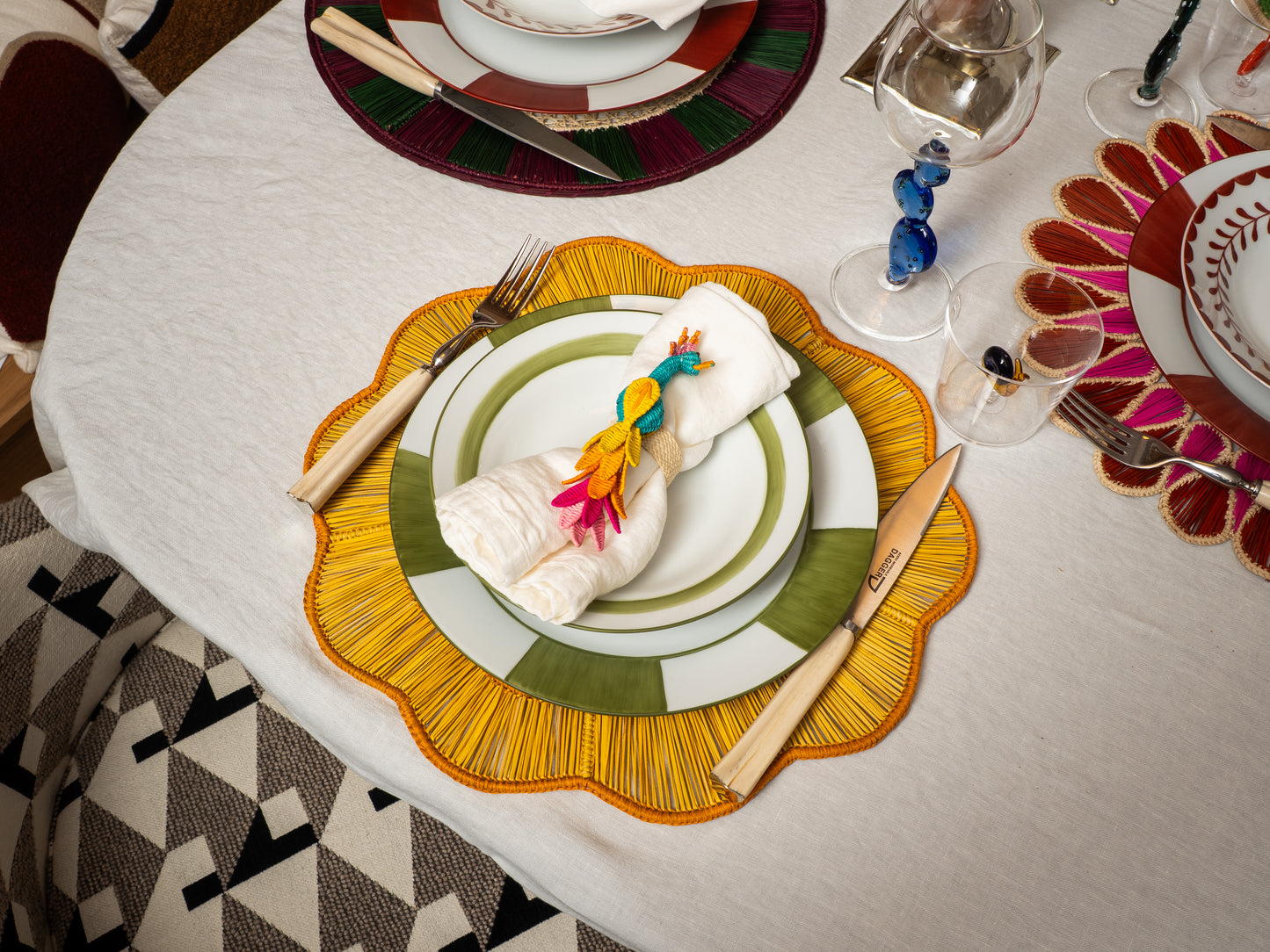 SERVILLETEROS PAVO REAL (PACK X6)