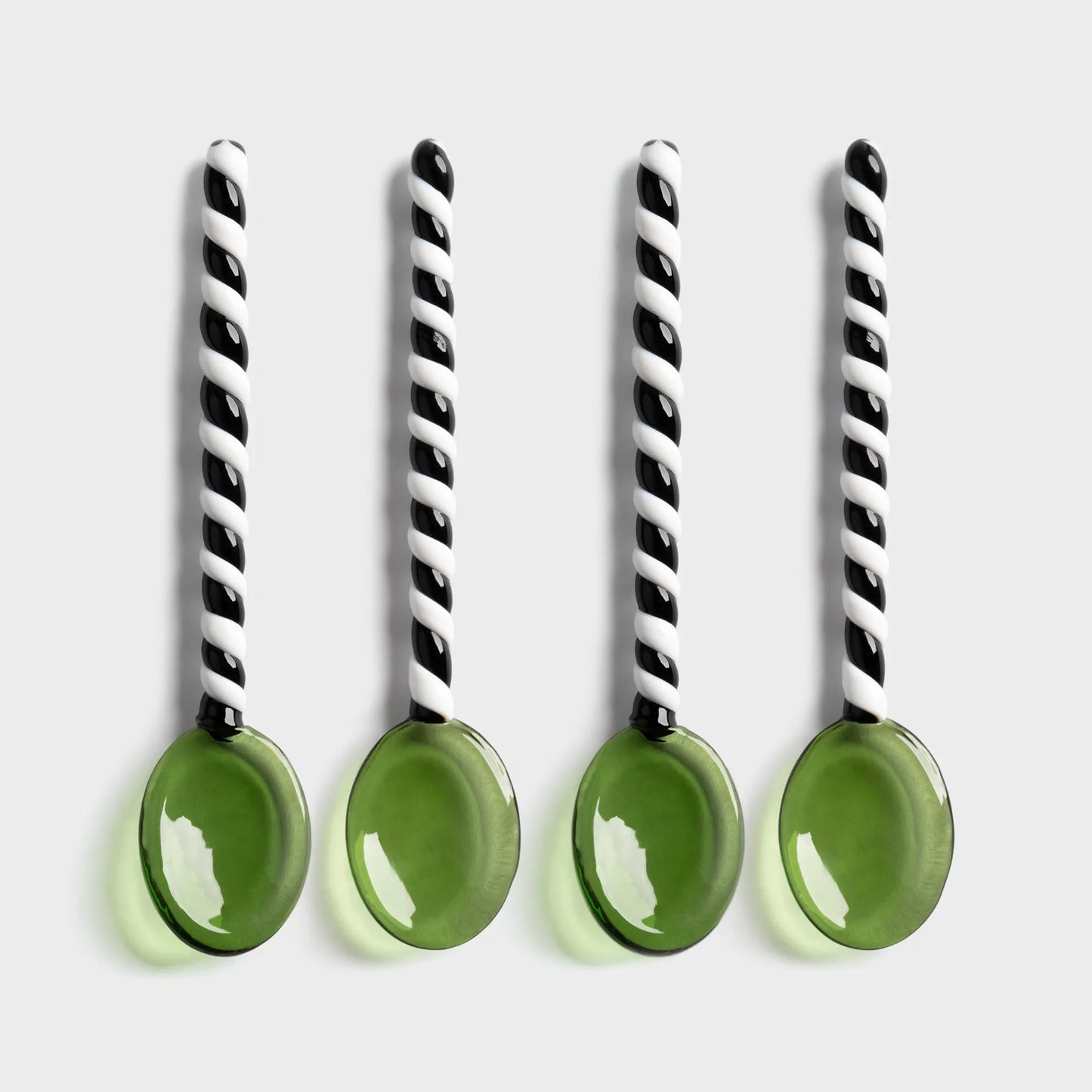 CUCHARAS DUET VERDES (SET X4)