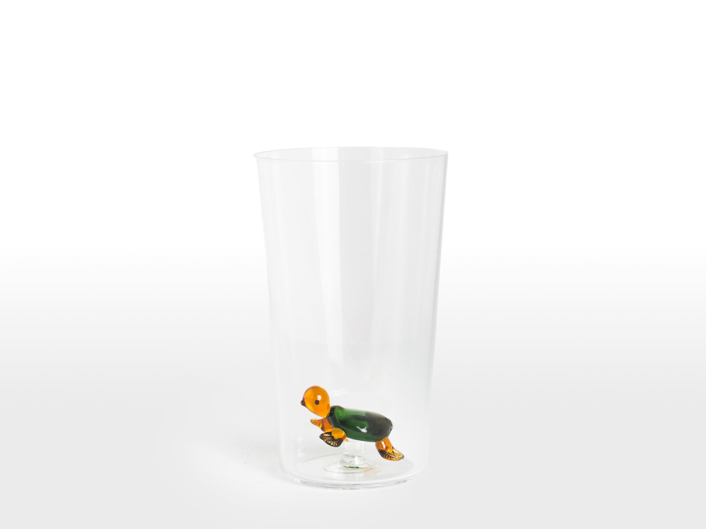 VASO LARGO TORTUGA VERDE
