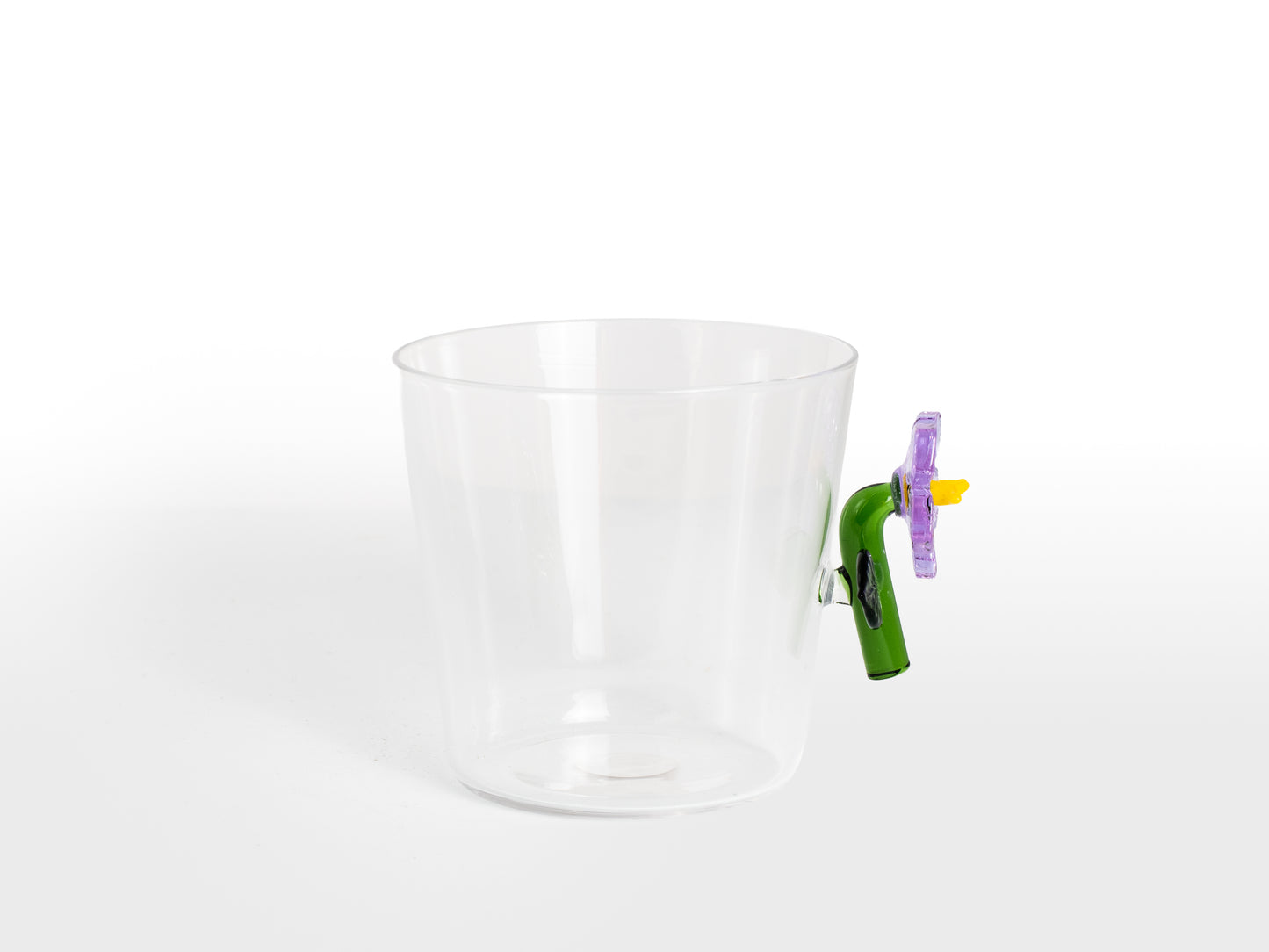 VASO CORTO FLOR LILA