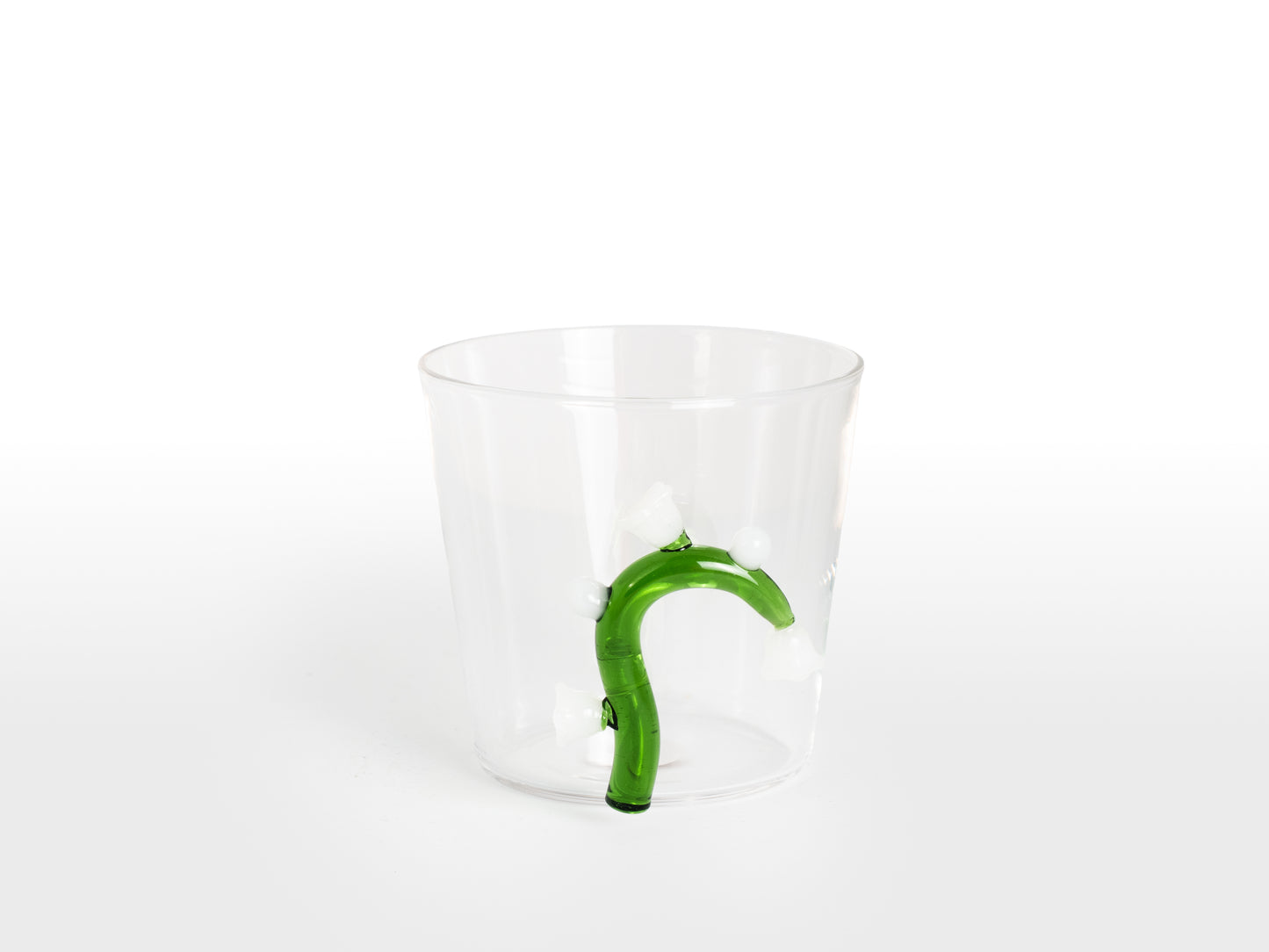 VASO CORTO WHITE FLOWER