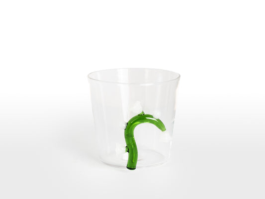 VASO CORTO WHITE FLOWER