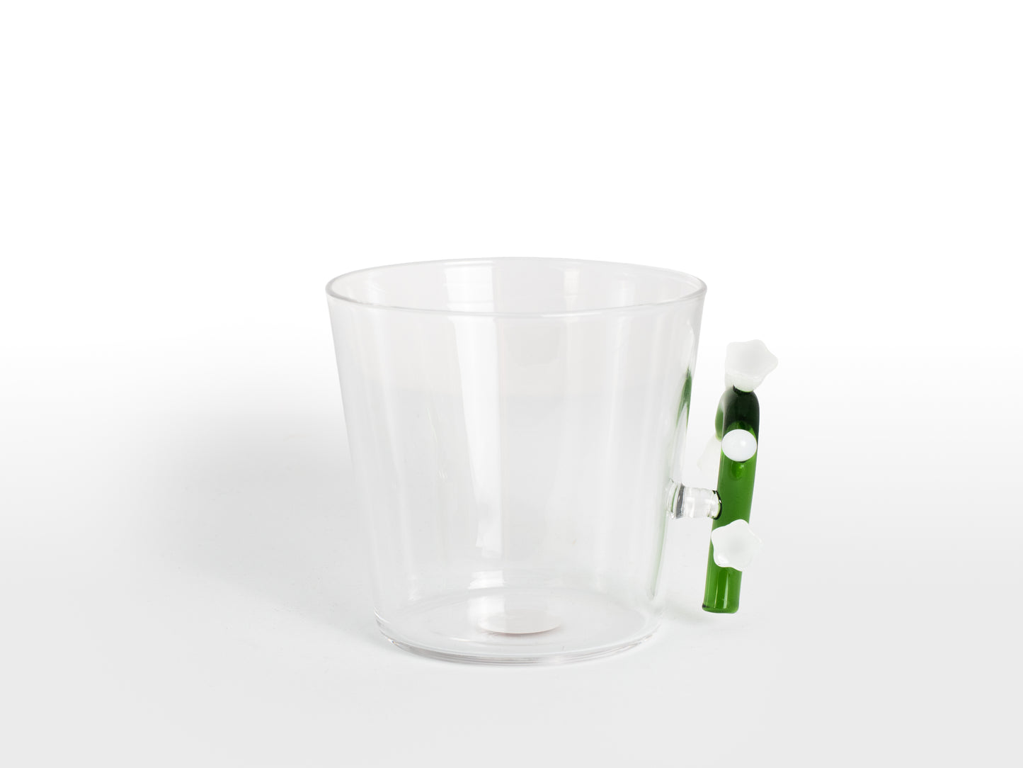 VASO CORTO WHITE FLOWER
