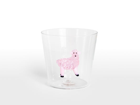 VASO CORTO OVEJA ROSA