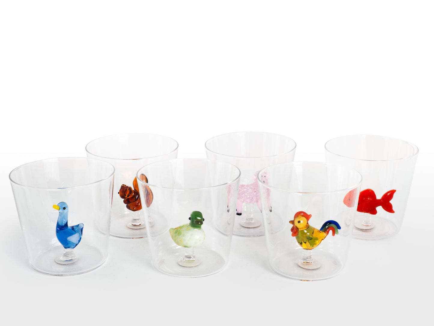 VASO CORTO PEZ ROJO