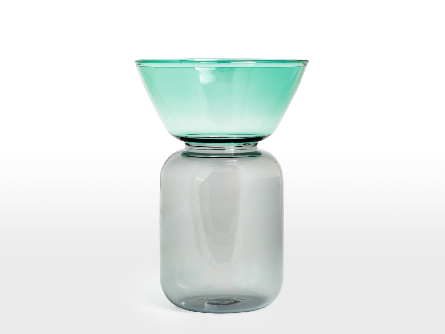 JARRÓN GELEE SMOKE-PETROL 0.4L