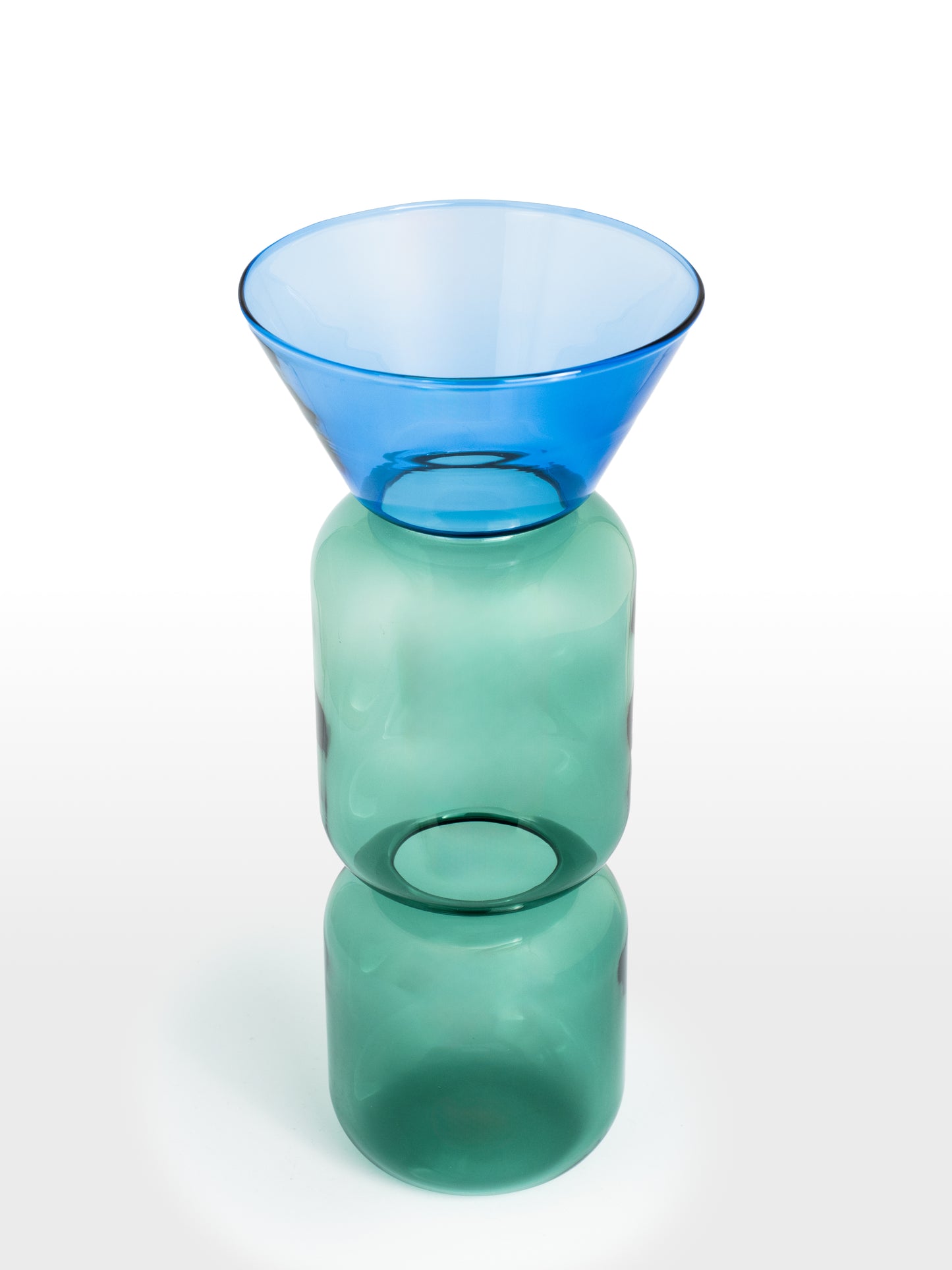 JARRÓN GELEE PETROL-LIGHT BLUE 1.9L