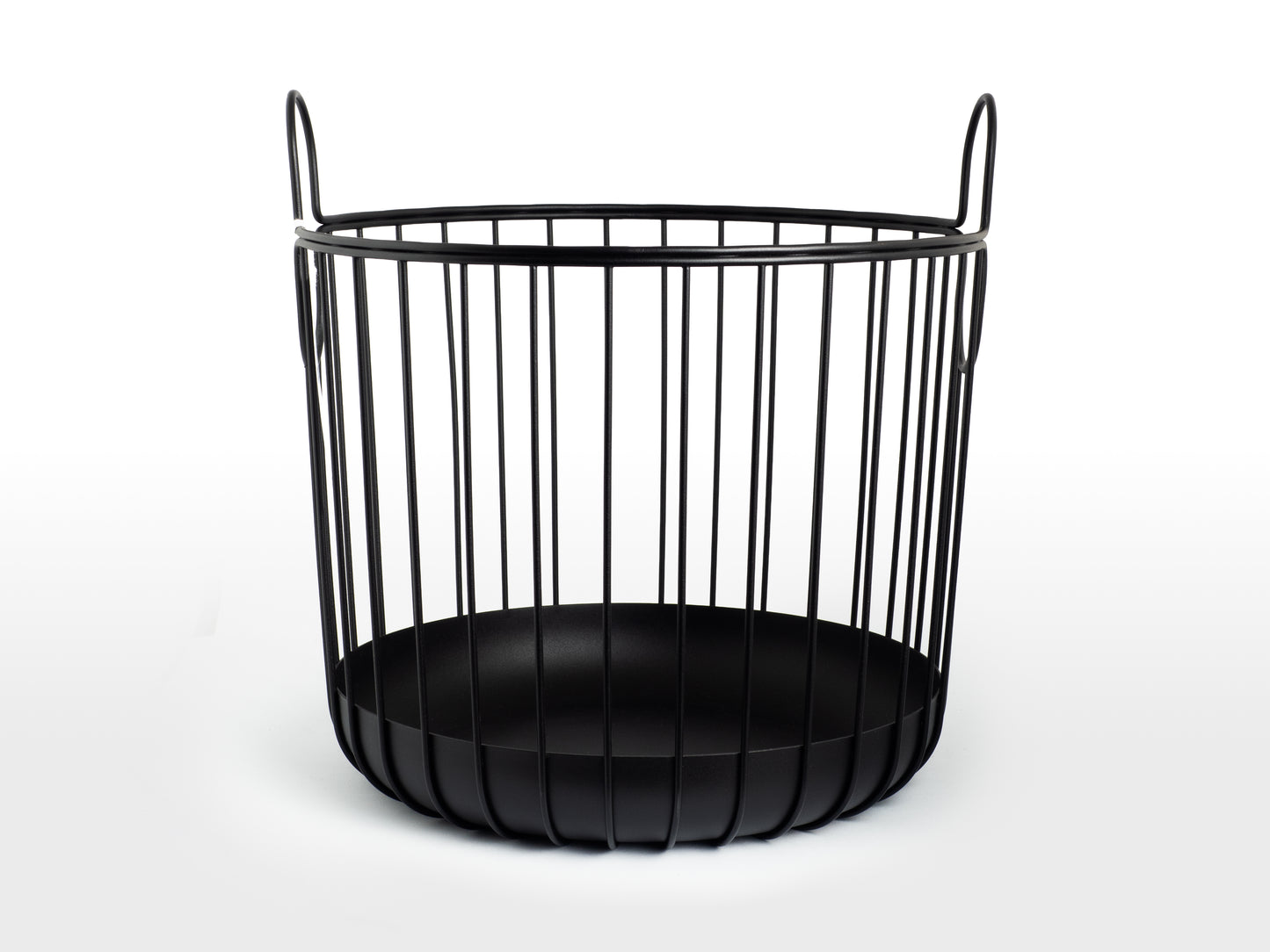 CESTA ALTA INU NEGRA - 30X30.5cm