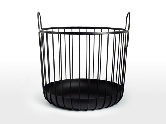 CESTA ALTA INU NEGRA - 30X30.5cm