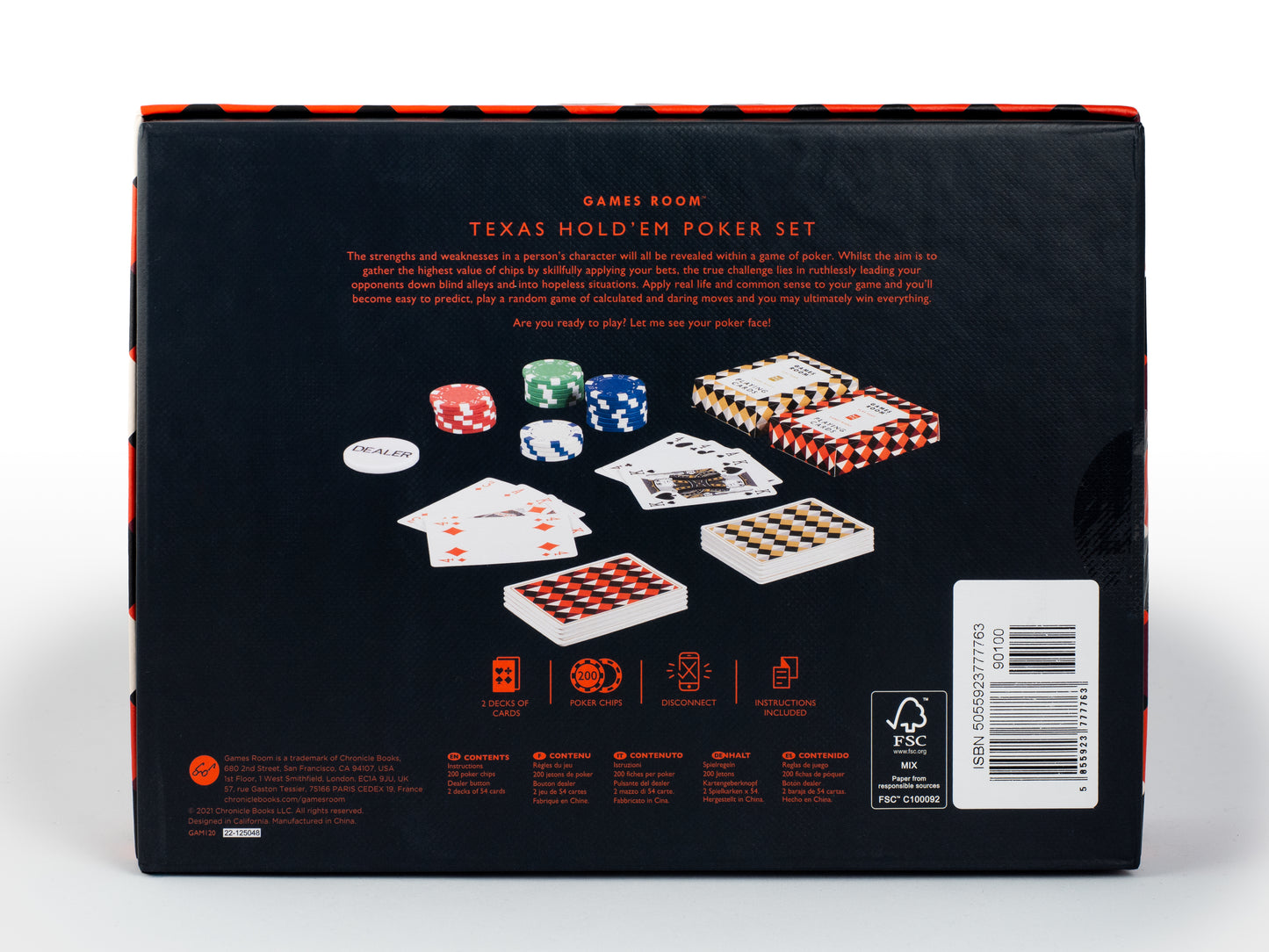 JUEGO - TEXAS HOLD’EM POKER SET