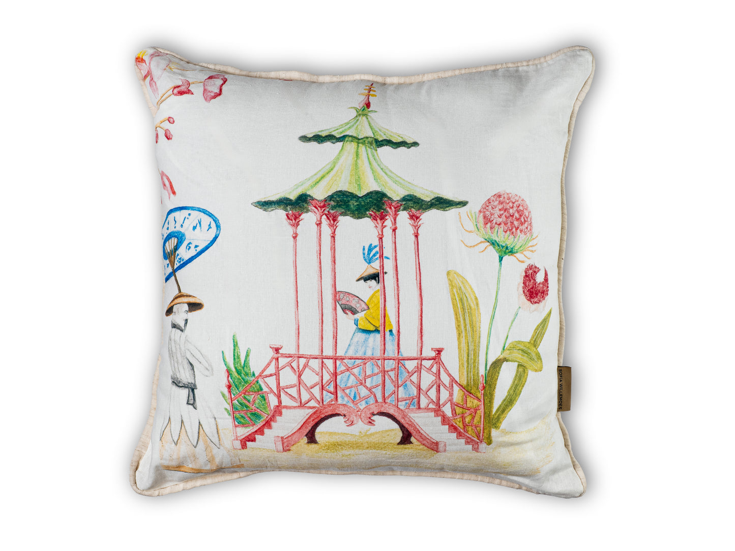 ALMOHADÓN CHINOISERIE III