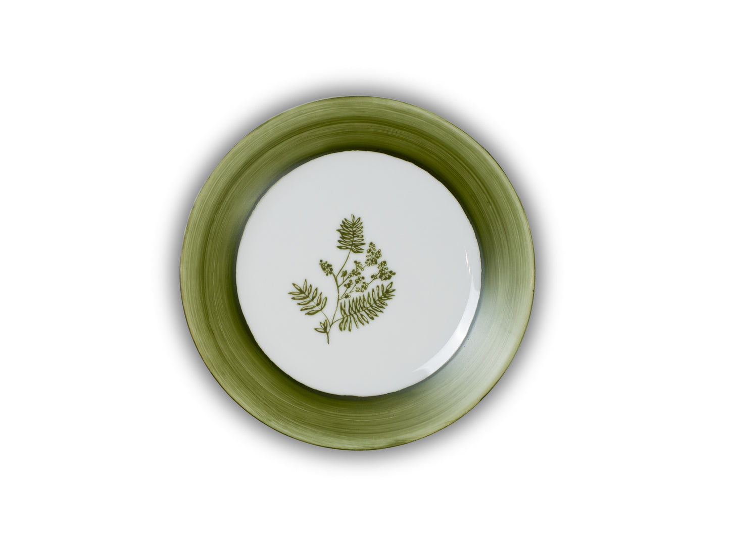 PLATOS POSTRE FLORA (SET X6)