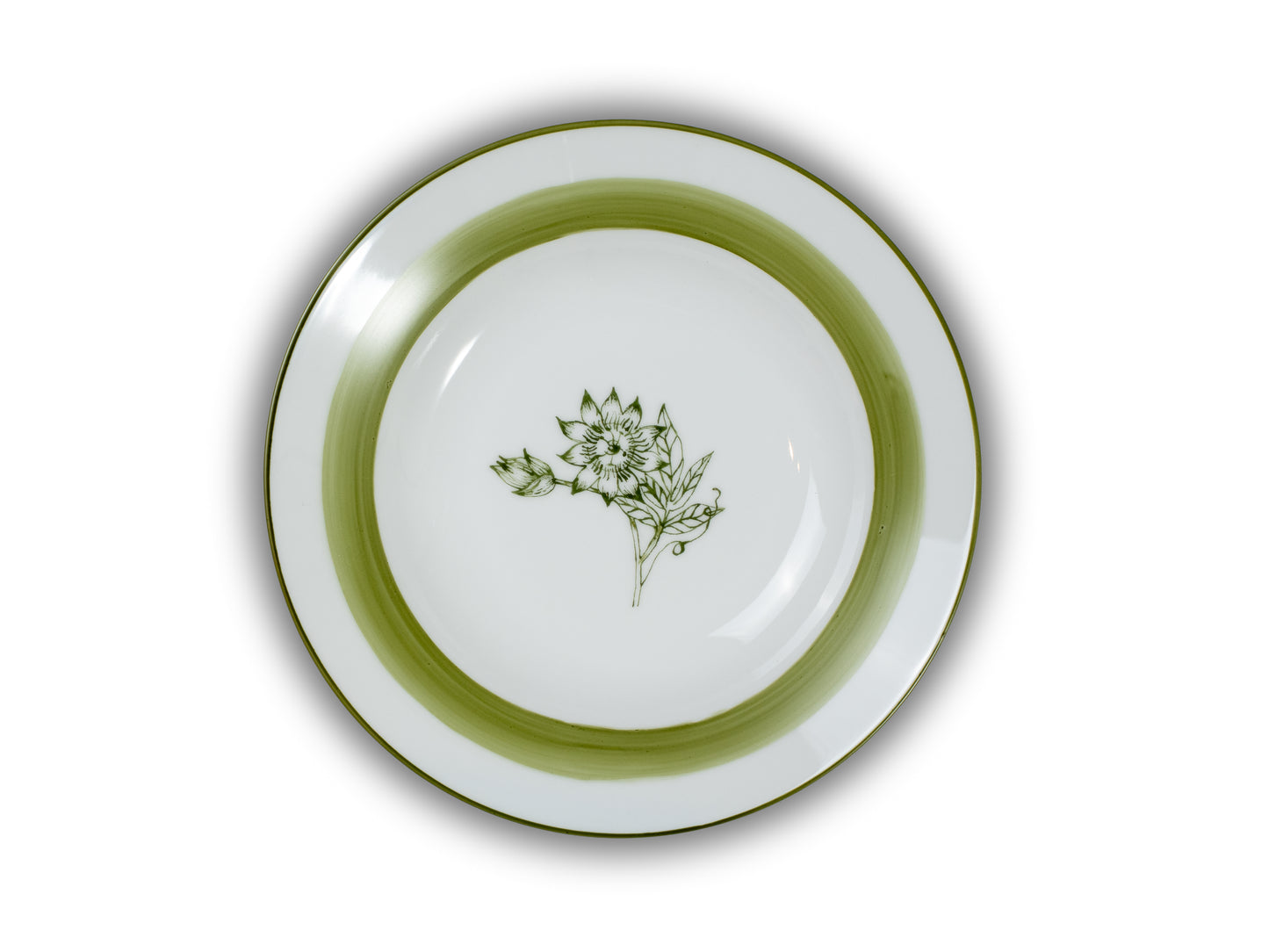 PLATOS HONDOS FLORA (SET X6)