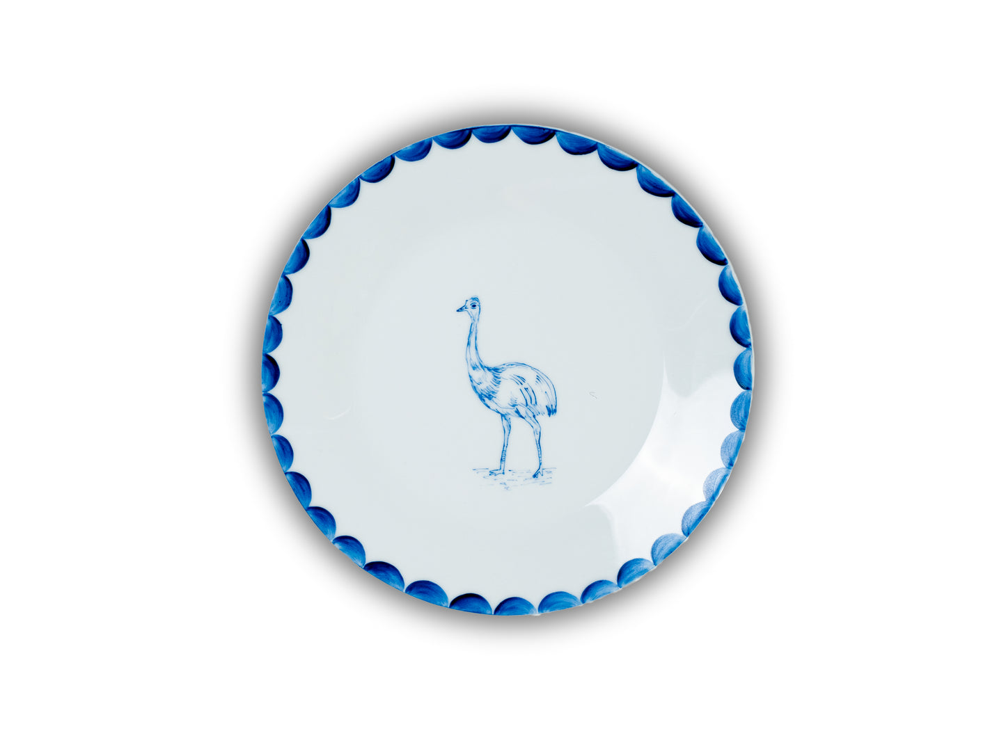 PLATOS POSTRE FAUNA (SET X6)