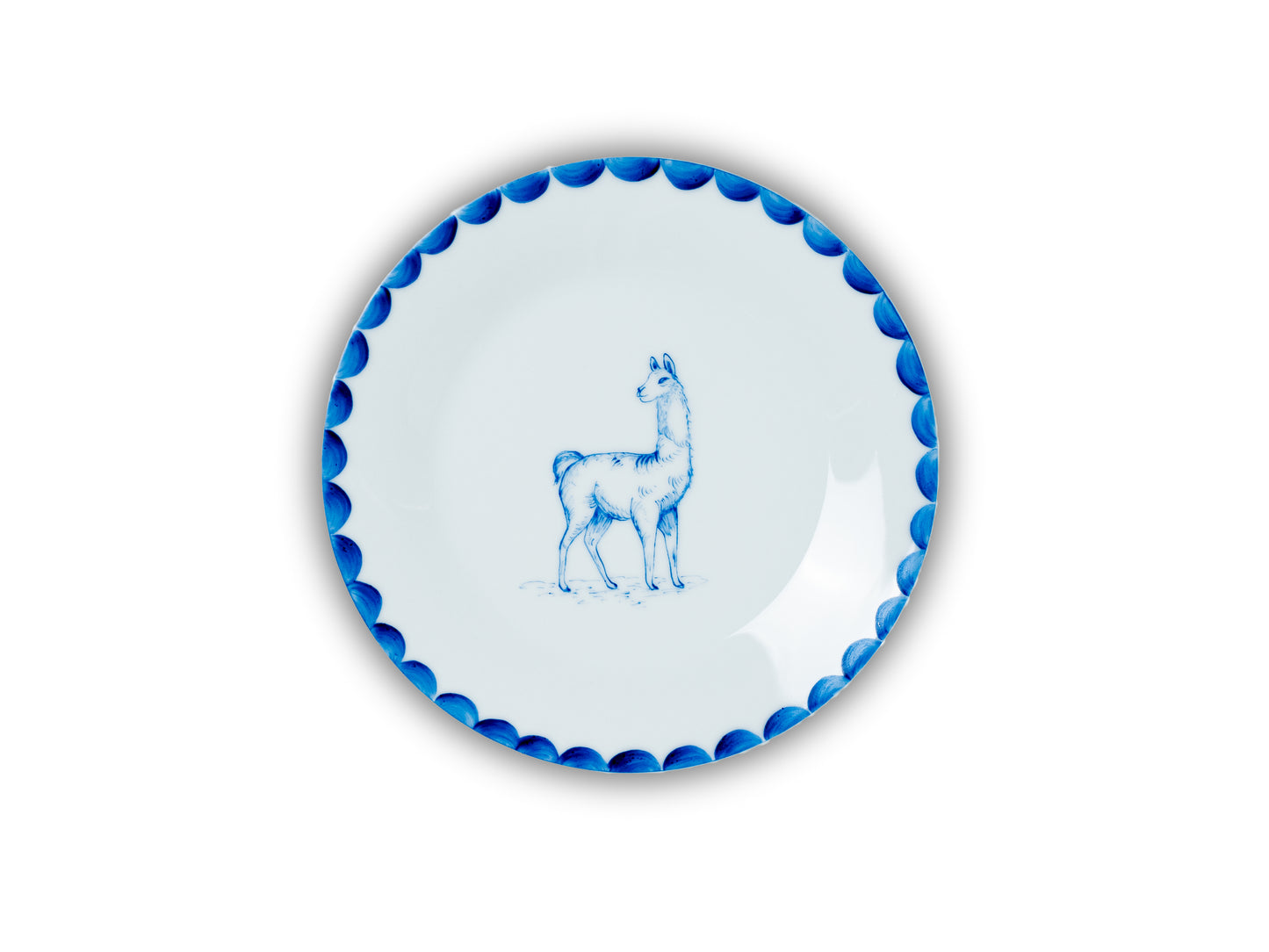 PLATOS POSTRE FAUNA (SET X6)