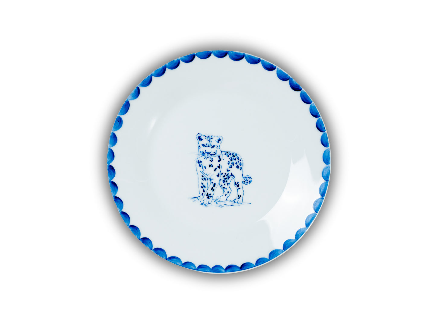 PLATOS POSTRE FAUNA (SET X6)