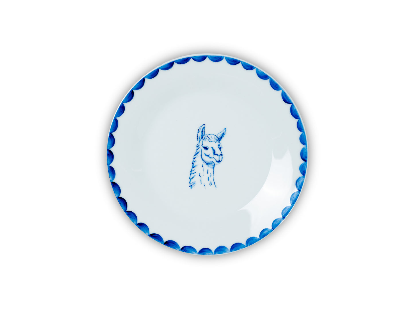 PLATOS POSTRE FAUNA (SET X6)