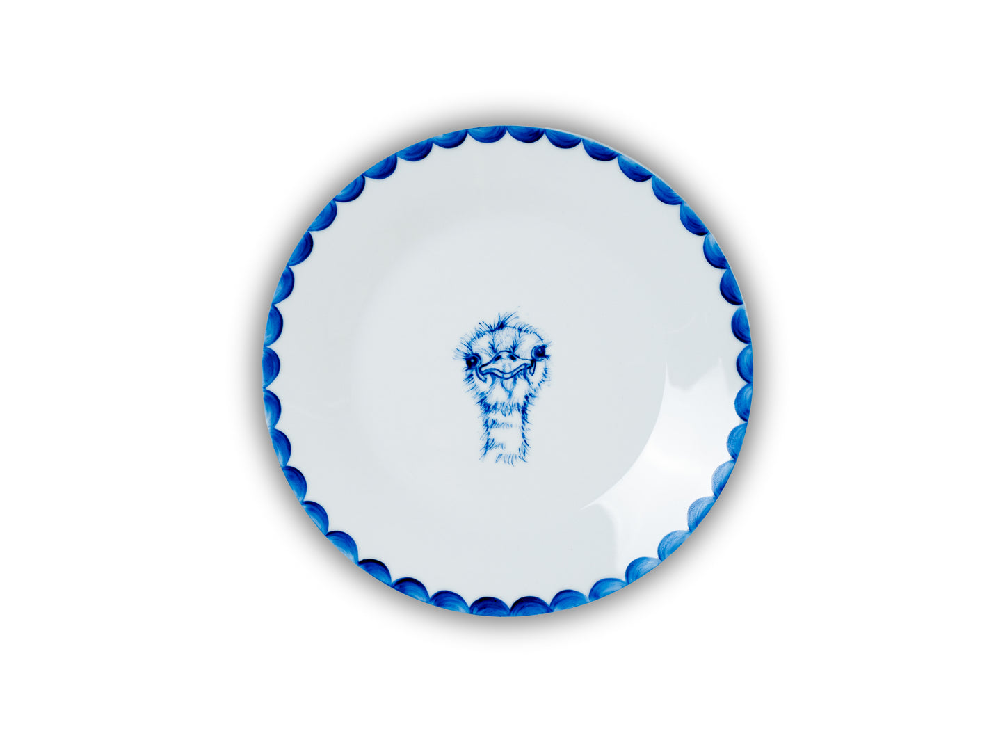PLATOS POSTRE FAUNA (SET X6)