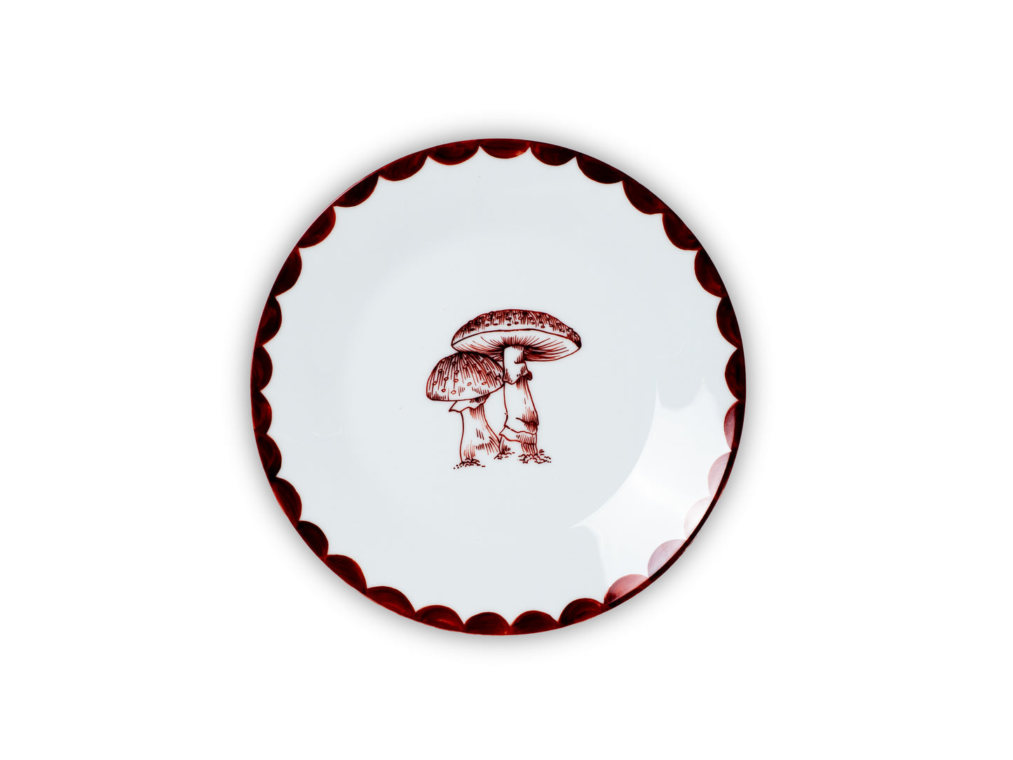PLATOS POSTRE SETAS (SET X6)