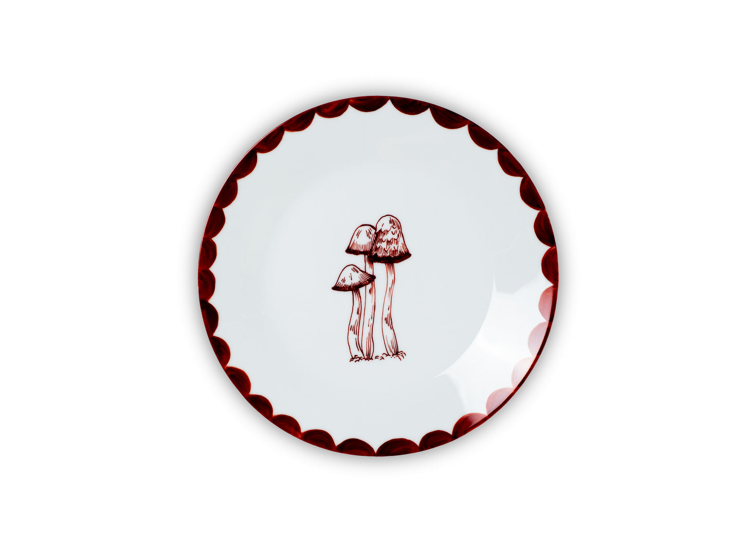 PLATOS POSTRE SETAS (SET X6)