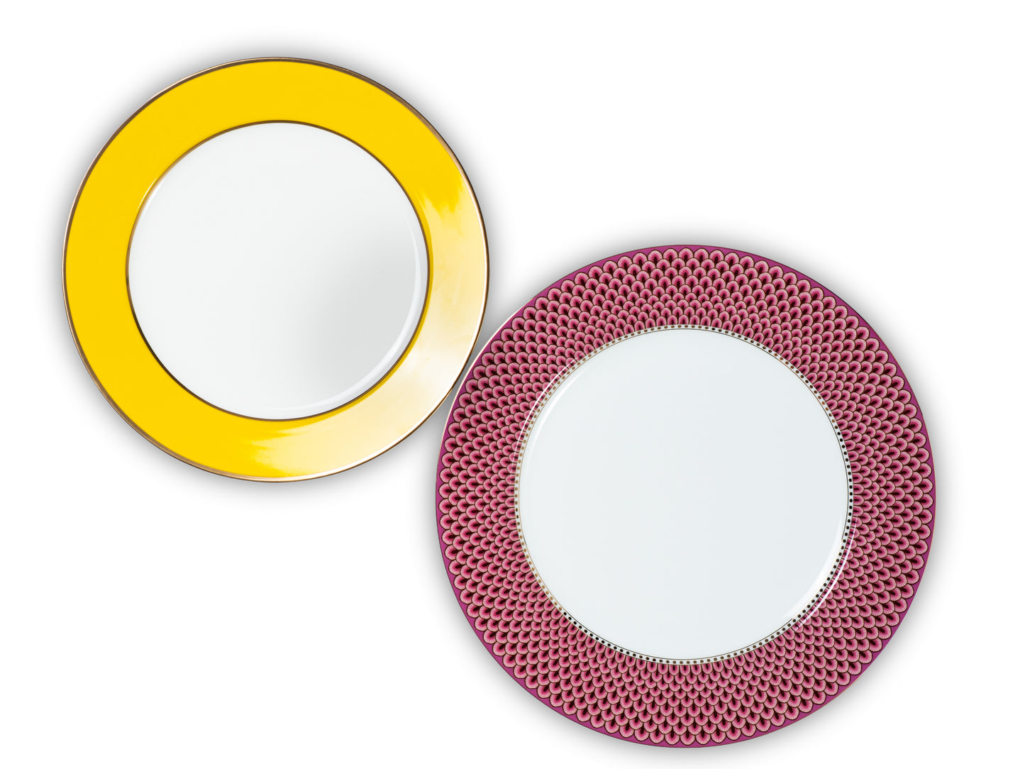 PLATO PIP CHIQUE GOLD-YELLOW 23cm (SET X6)