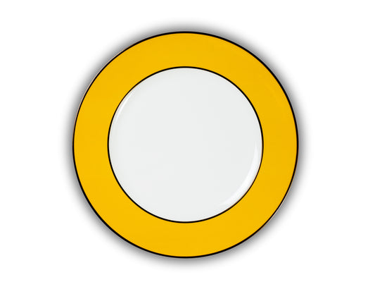 PLATO PIP CHIQUE GOLD-YELLOW 28cm (SET X6)