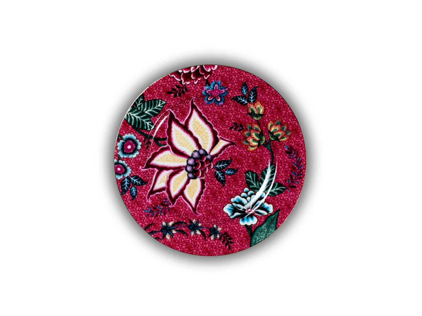 PLATO FLOWER FESTIVAL DARK PINK 17cm (SET X6)
