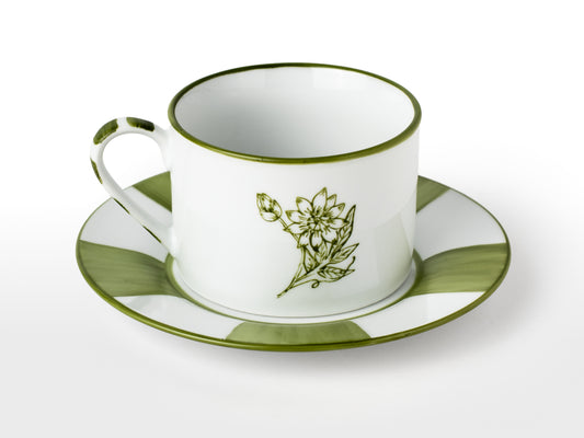 TAZAS FLORA (SET X12)