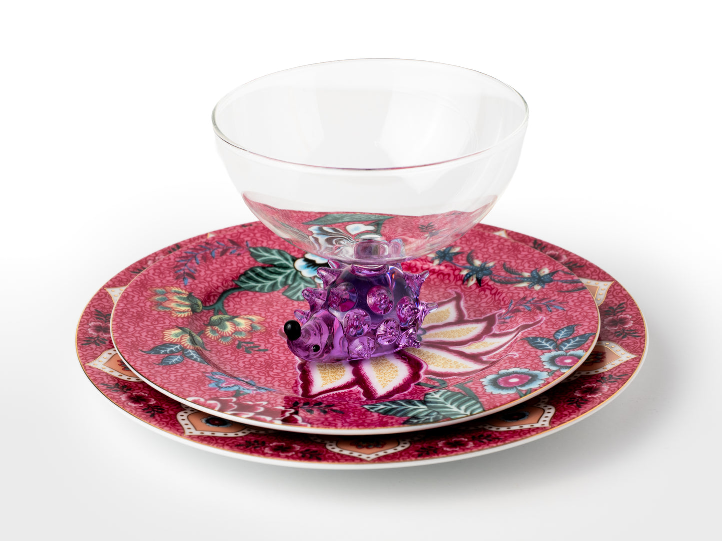PLATO FLOWER FESTIVAL DARK PINK 17cm (SET X6)