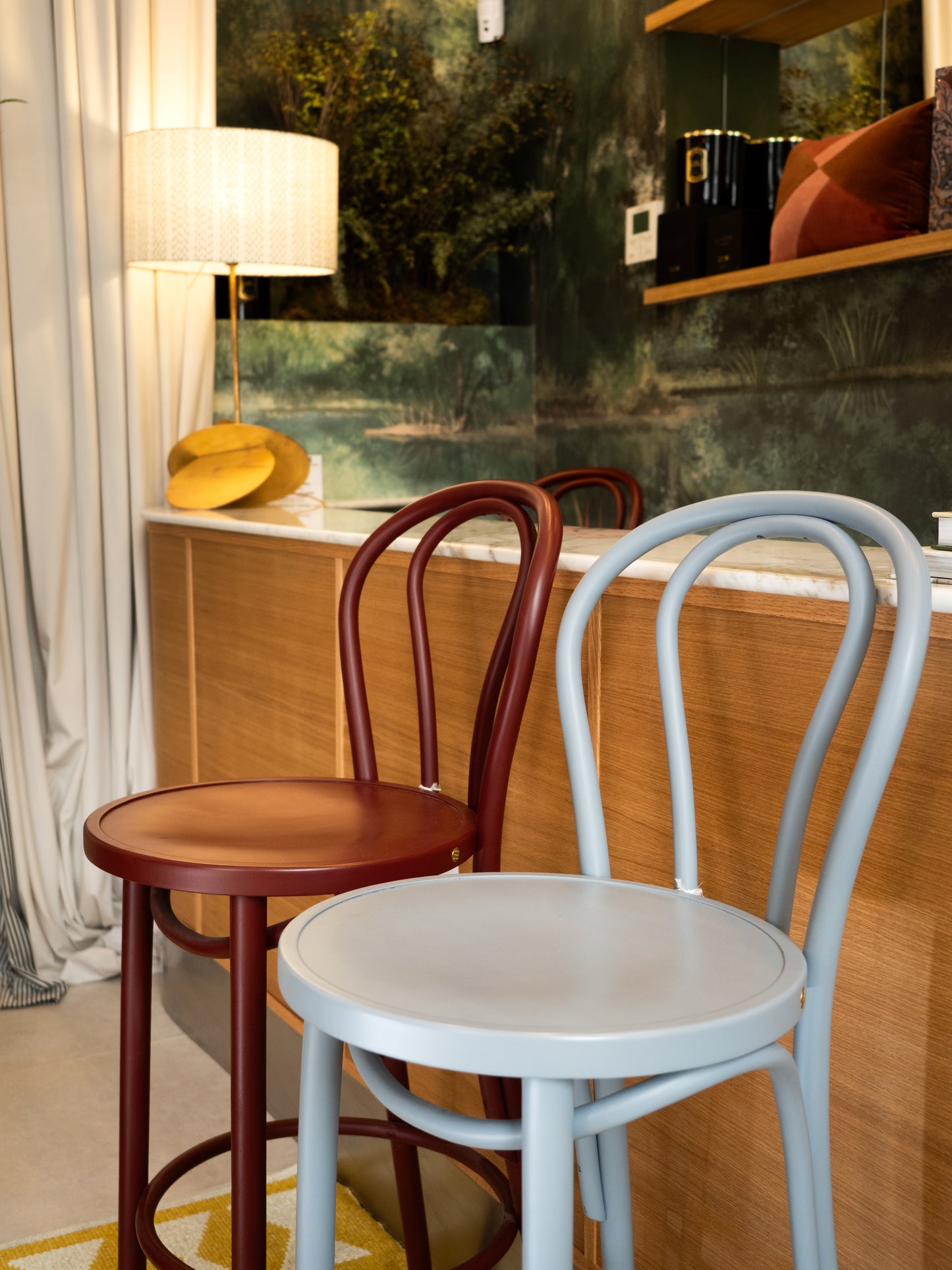 BANQUETA THONET N18 PLAYWOOD 3005
