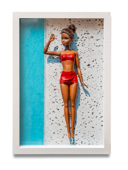 CUADRO "BARBIE PILETA" (GABRIELA TIMO)