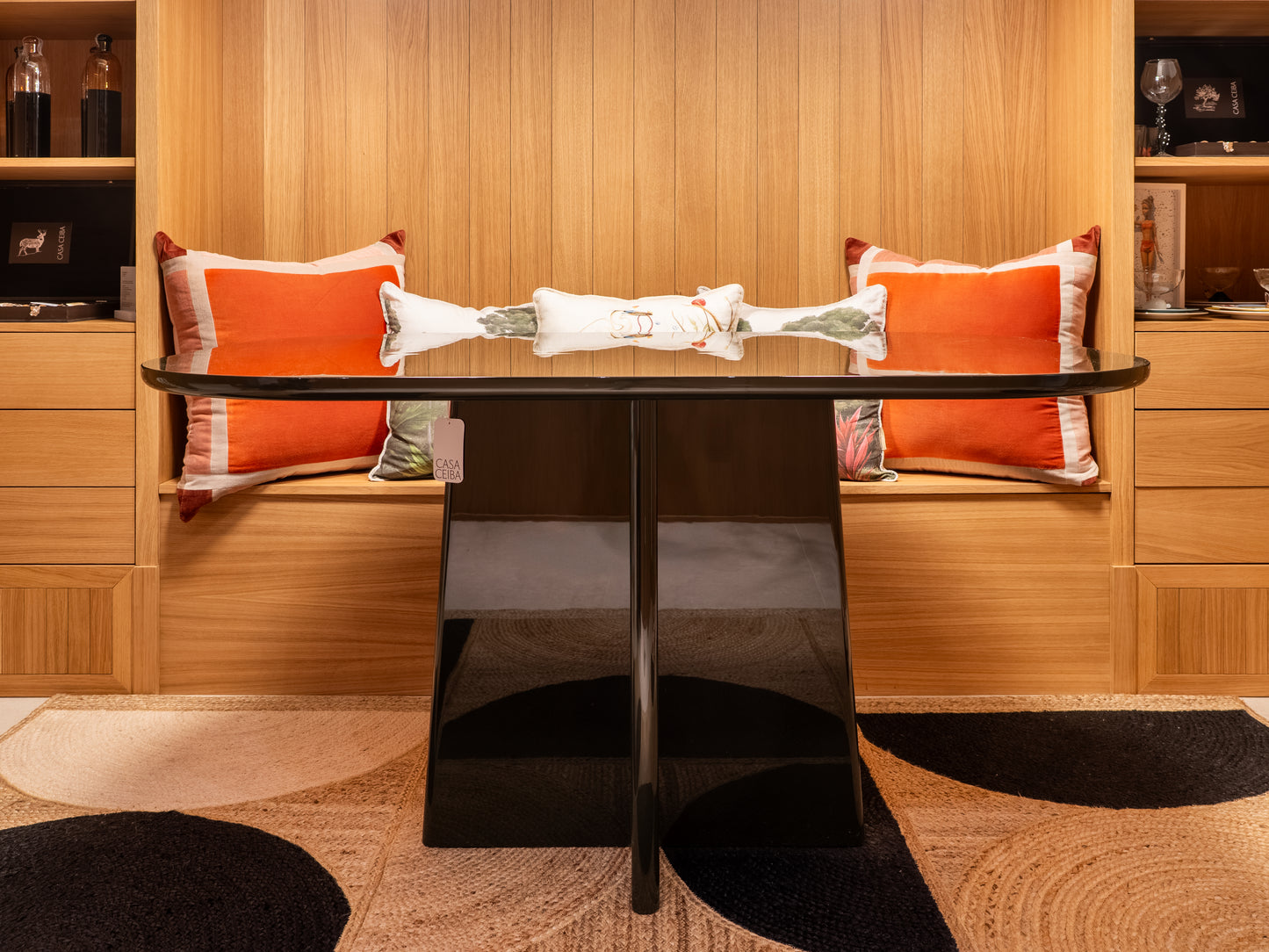 MESA COMEDOR VERDE INGLES