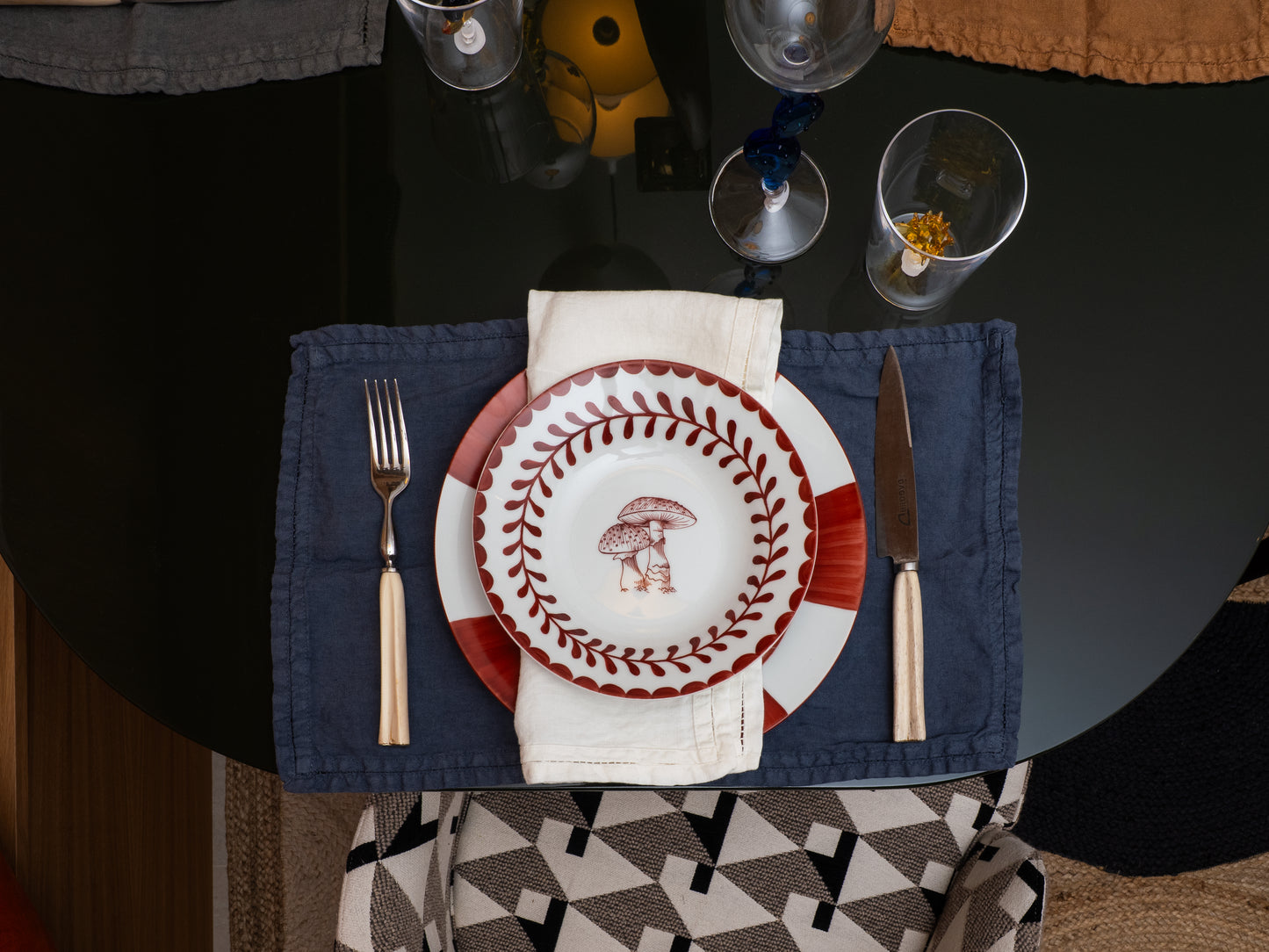 PLATOS GRANDES SETAS (SET X6)