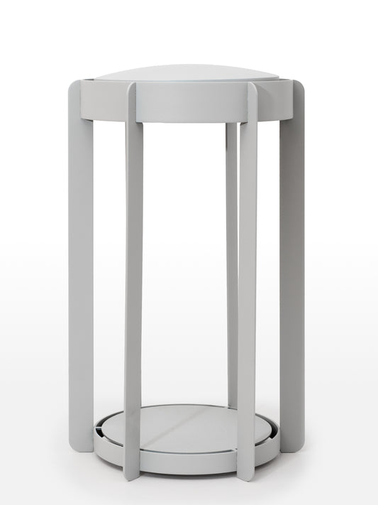 LÁMPARA LED FIREFLY GRIS SUAVE ALUMINIO