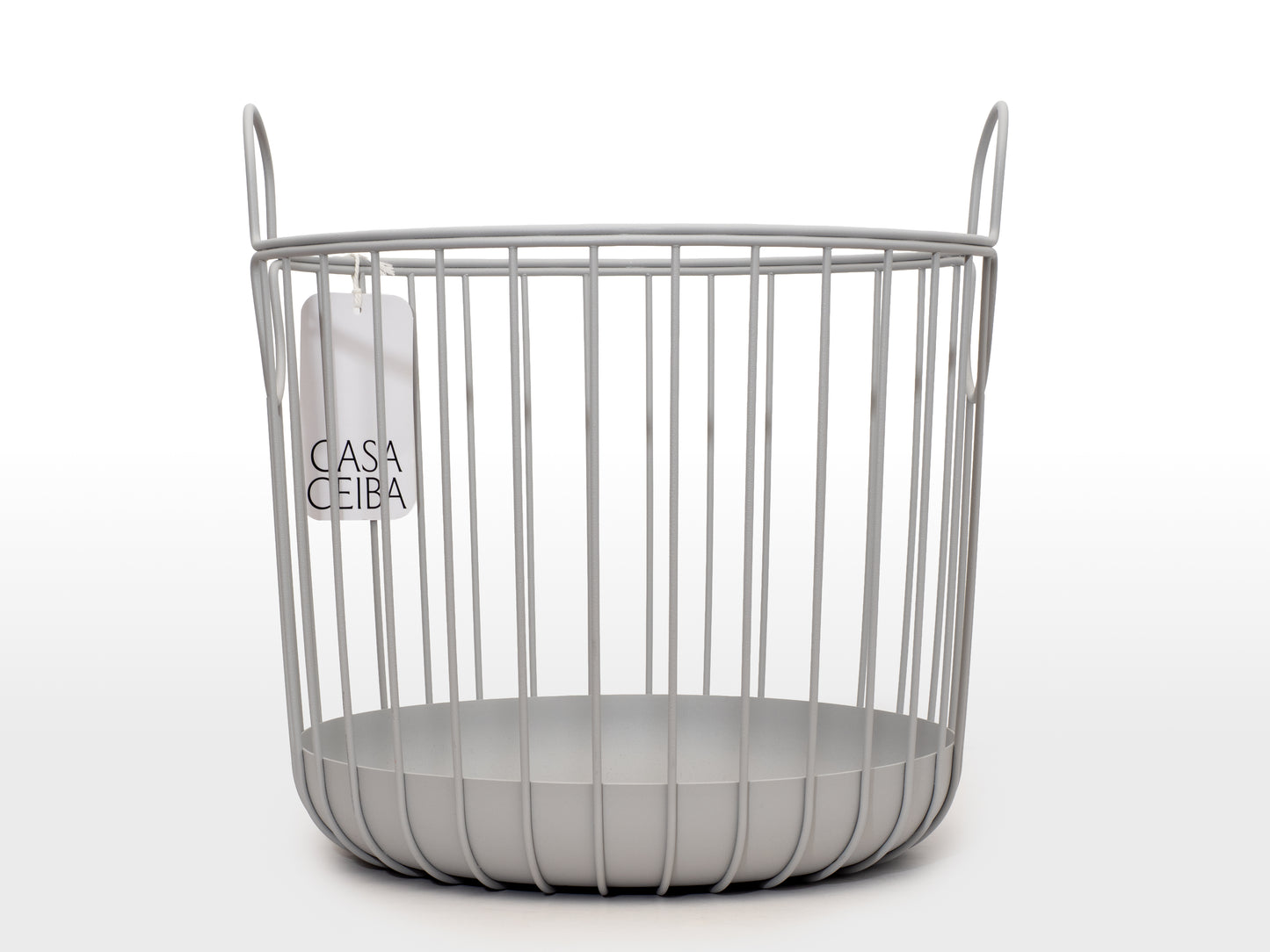 CESTA ALTA INU GRIS SUAVE - 30X30.5cm