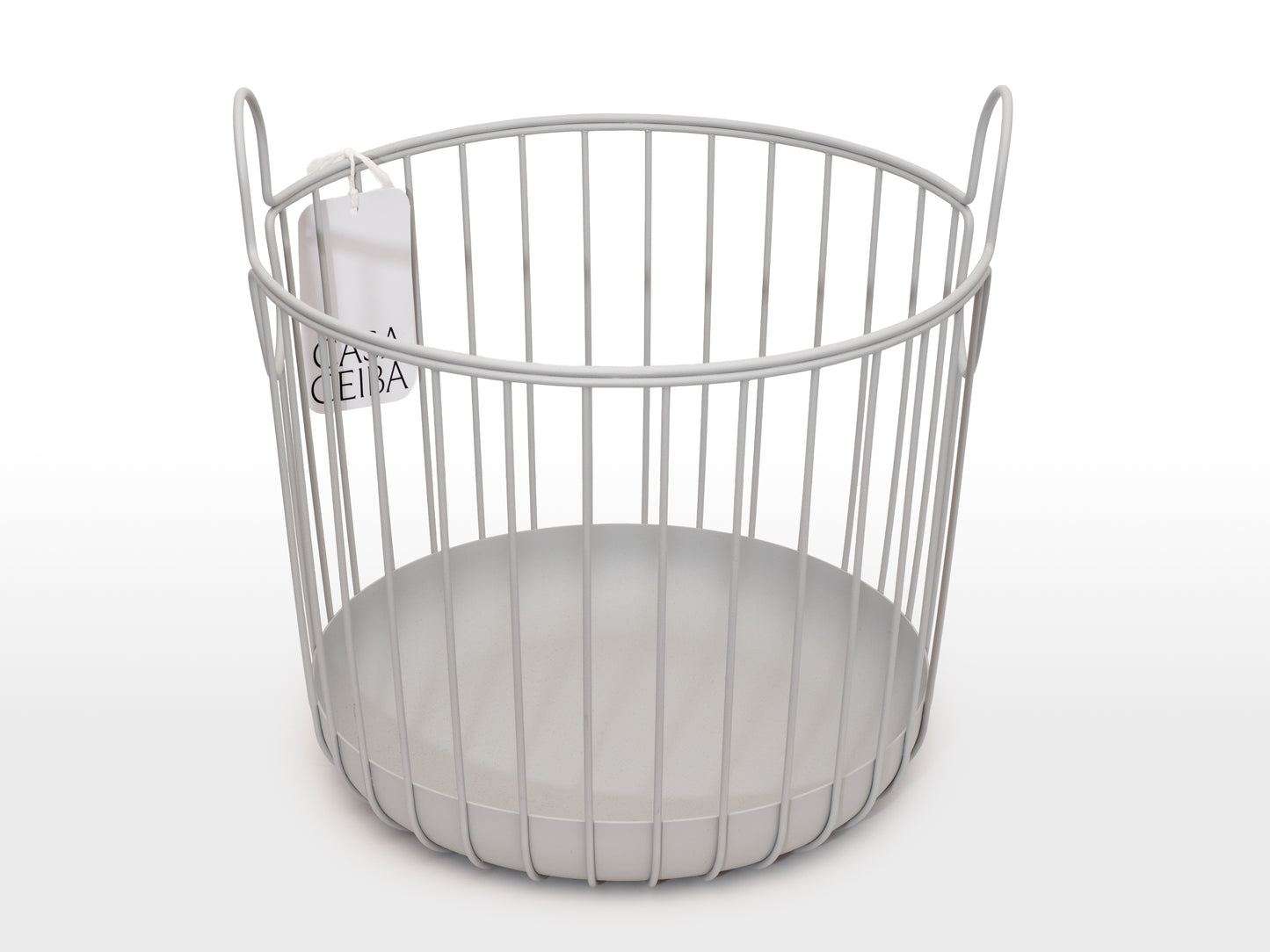 CESTA ALTA INU GRIS SUAVE - 30X30.5cm