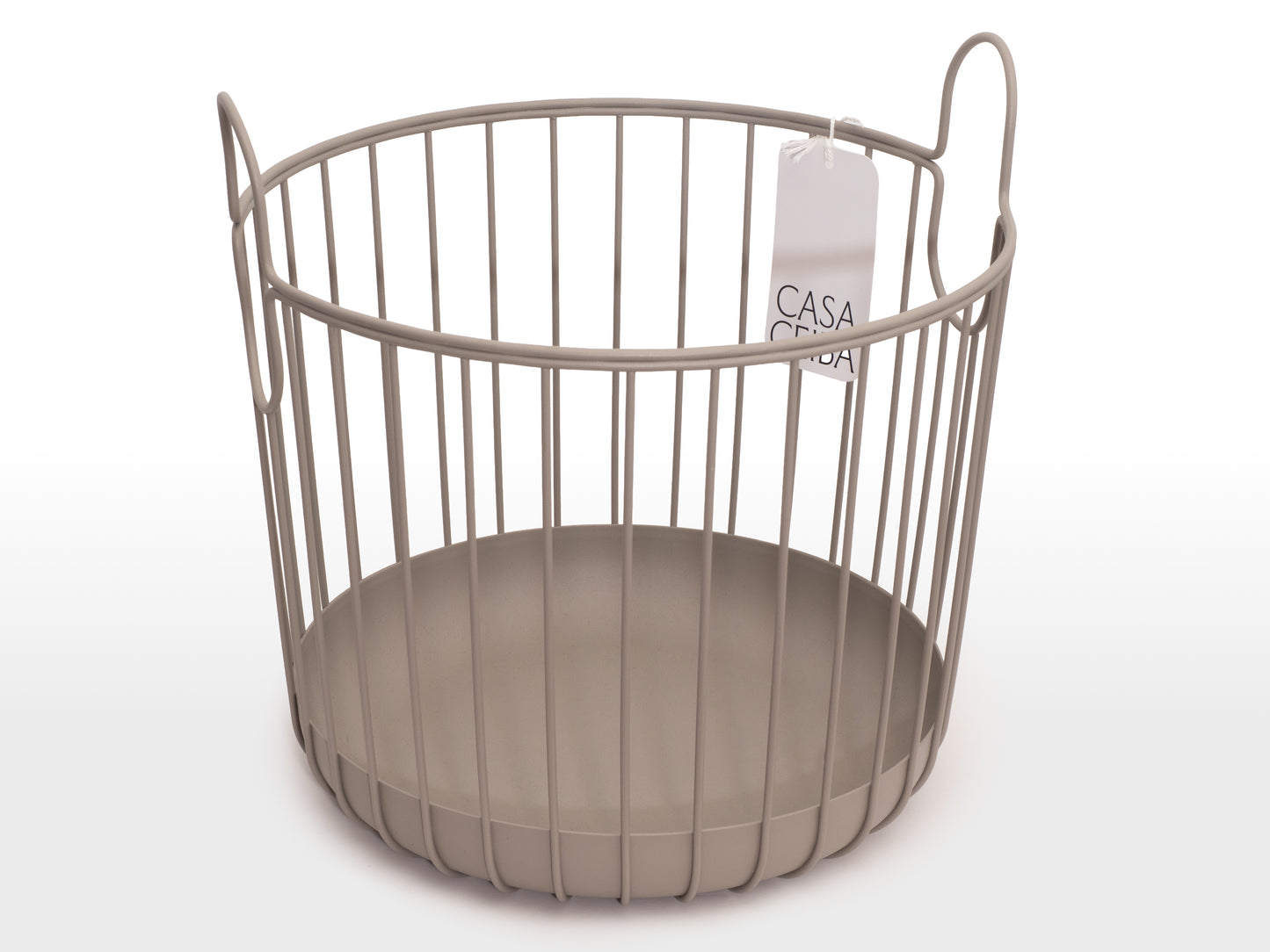 CESTA ALTA INU TAUPE - 30X30.5cm