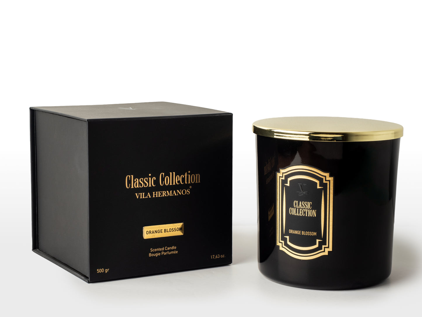 VELA VASO ORANGE BLOSSOM 500gr