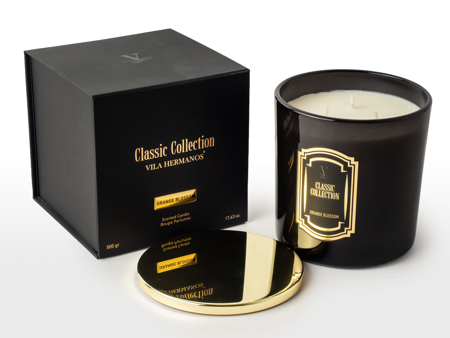 VELA VASO ORANGE BLOSSOM 500gr