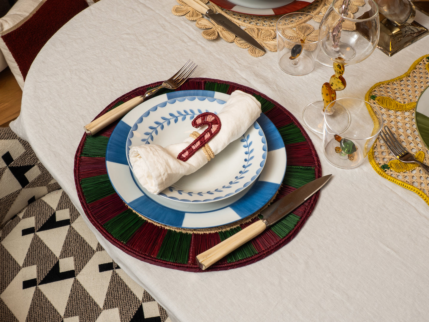 SERVILLETEROS BASTON DE CARAMELO (PACK X8)