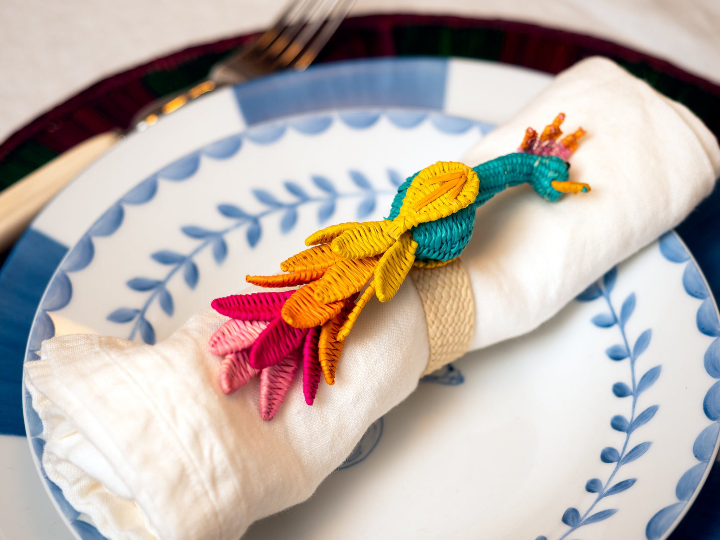 SERVILLETEROS PAVO REAL (PACK X6)