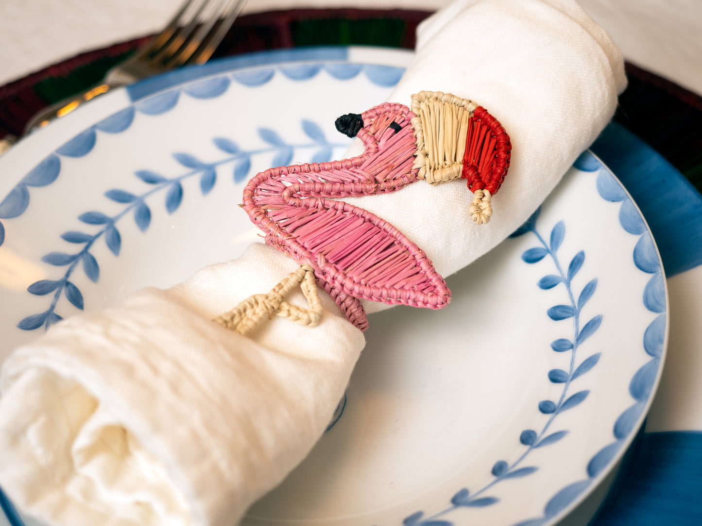 SERVILLETEROS FLAMENCO (PACK X8)