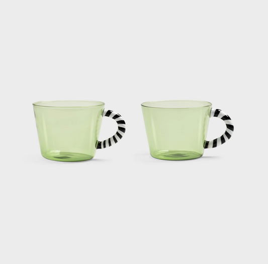 TAZAS DUET VERDE (SET X2)