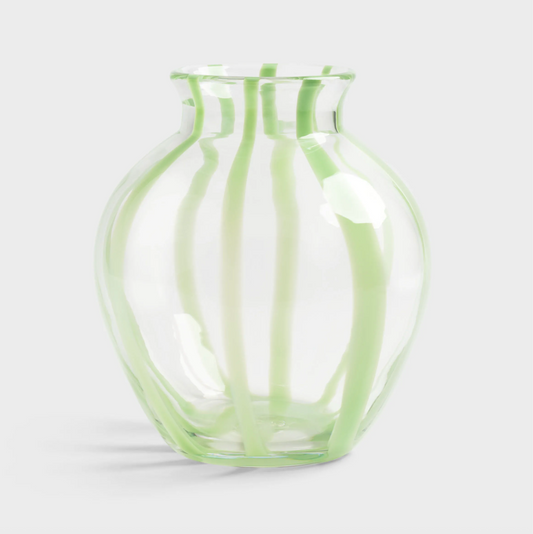 JARRÓN YOGU RAYAS VERDES