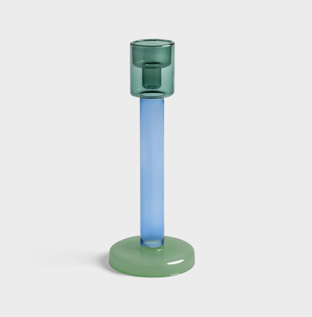 CANDELABRO BOLE VERDE/JADE (PACK X1)