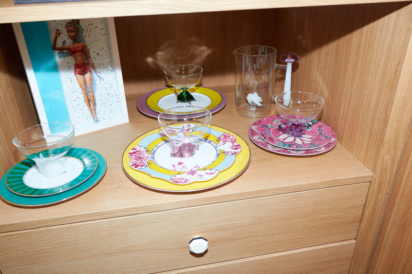 JARRA WHITE RABBIT PINK MUSHROOM