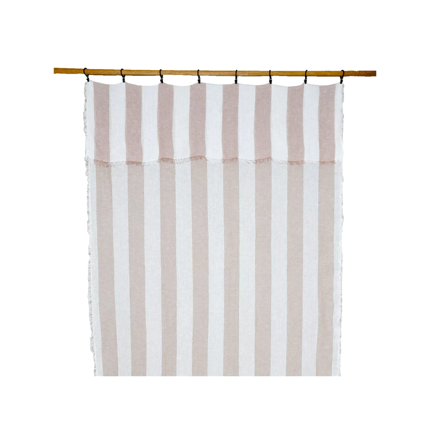 CORTINAS TURIN CIMARRON (130X300) + PACK 10 ANILLAS CON CLIP