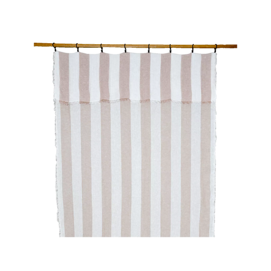 CORTINAS TURIN CIMARRON (130X300) + PACK 10 ANILLAS CON CLIP